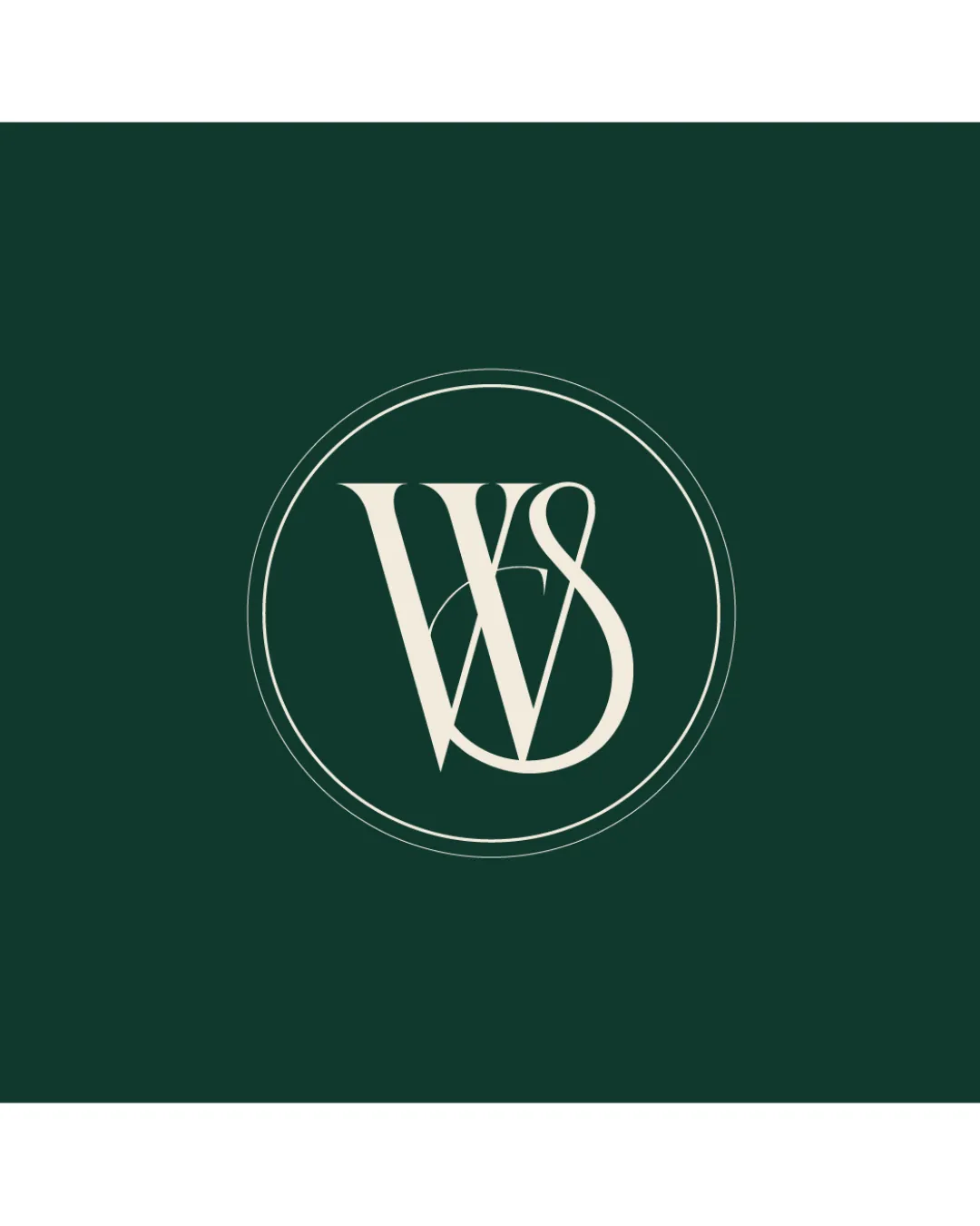 Ws Ws Monogram In Circle Monogram Fashion Luxury Elegant Logo Review