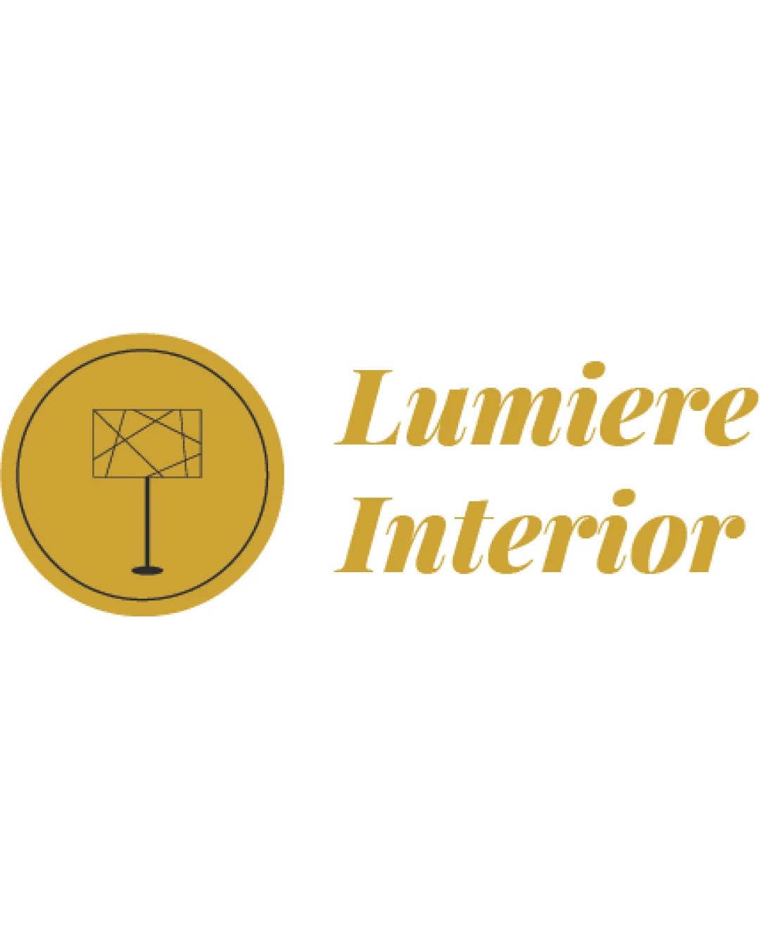 Lumiere Interior Abstract Table Lamp With Geometric Lines Inside A Gold Circle Combination Mark Interior Design Minimalist Geometric Modern Logo Review
