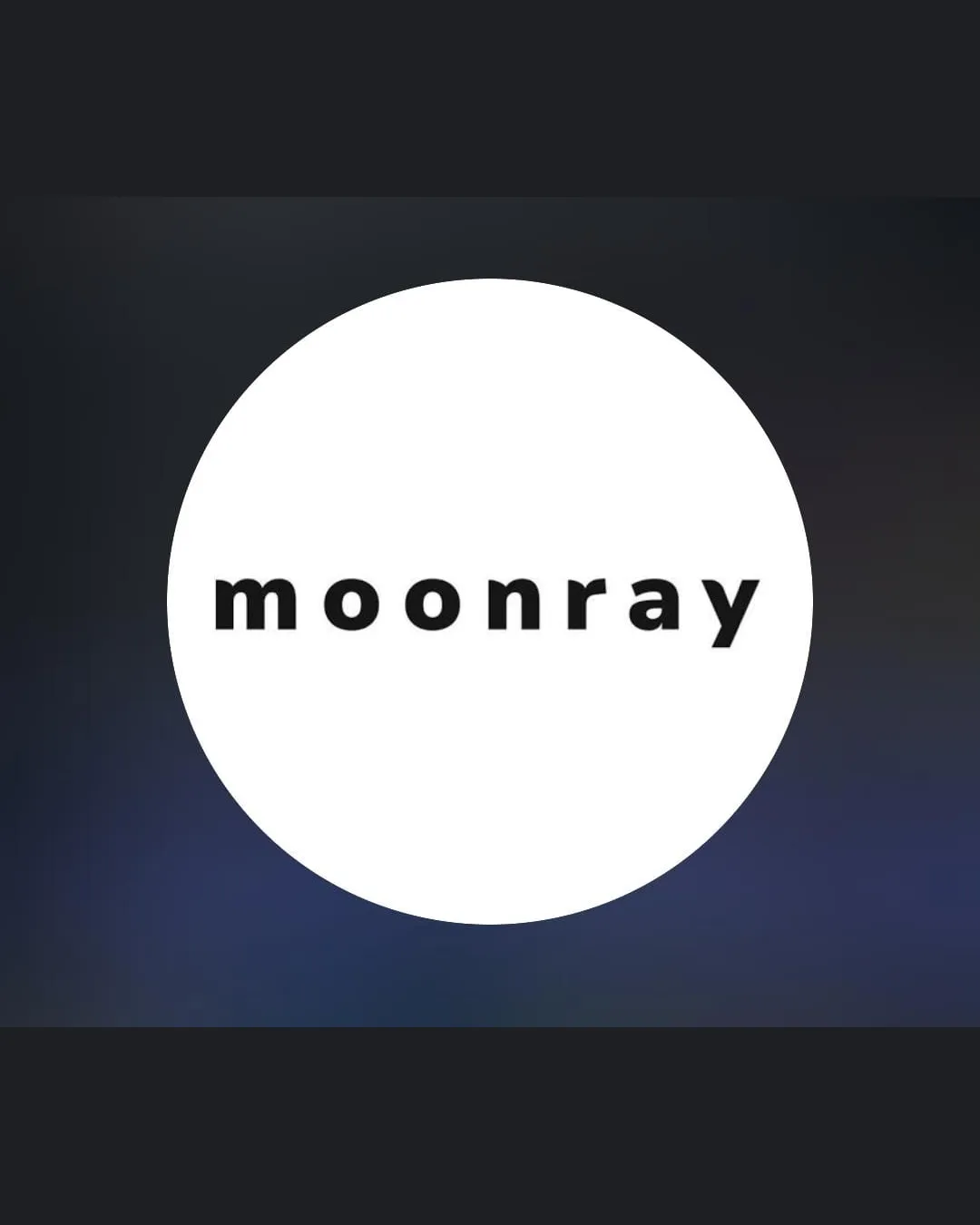 Moonray Rounded Sans Serif Wordmark Inside A White Circle Wordmark Technology Minimalist Geometric Logo Review