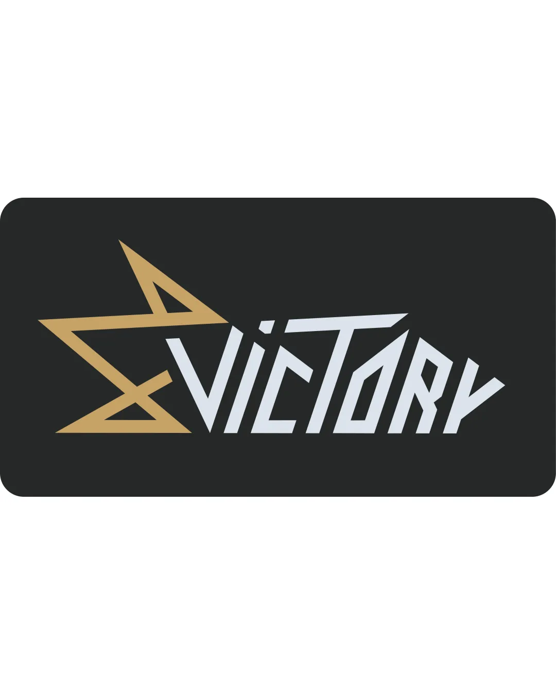 Victory Abstract Star Shape Integrated In The Left Side Combination Mark Entertainment Geometric Angular Modern Logo Review