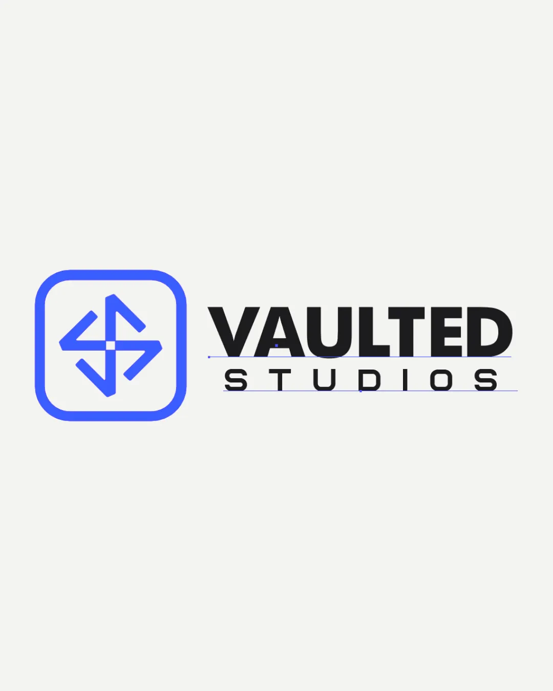 Vaulted Studios Abstract Geometric Arrows In A Rounded Square Combination Mark Media Modern Geometric Minimal Logo Review
