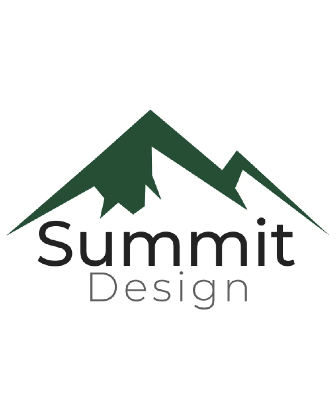 Summit Design Abstract Mountain Silhouette Combination Mark Design Minimalist Modern Logo Review