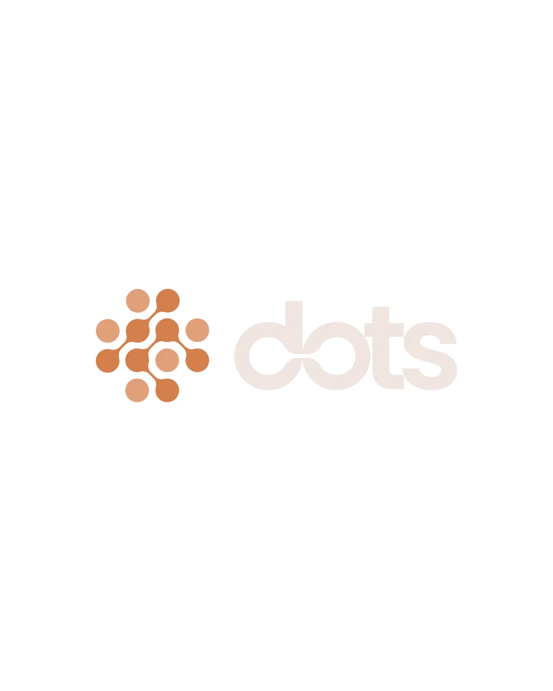 Dots Cluster Of Interconnected Orange Dots Arranged In A Circular Pattern Combination Mark Technology Modern Geometric Abstract Logo Review