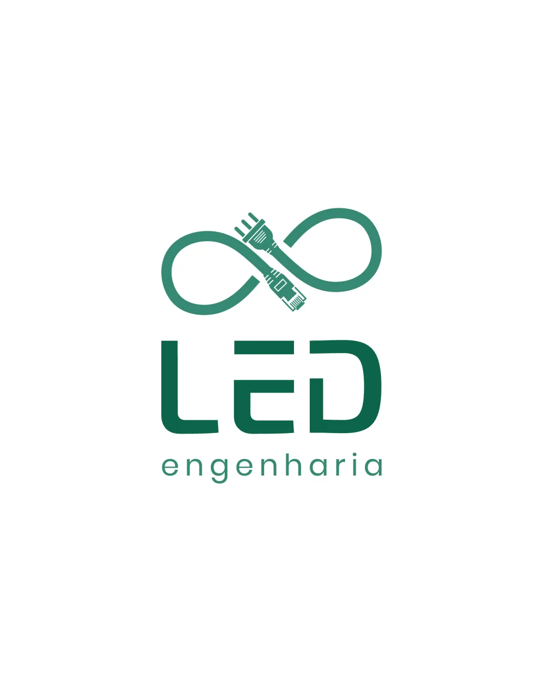 Led Engenharia Infinity Symbol Formed
