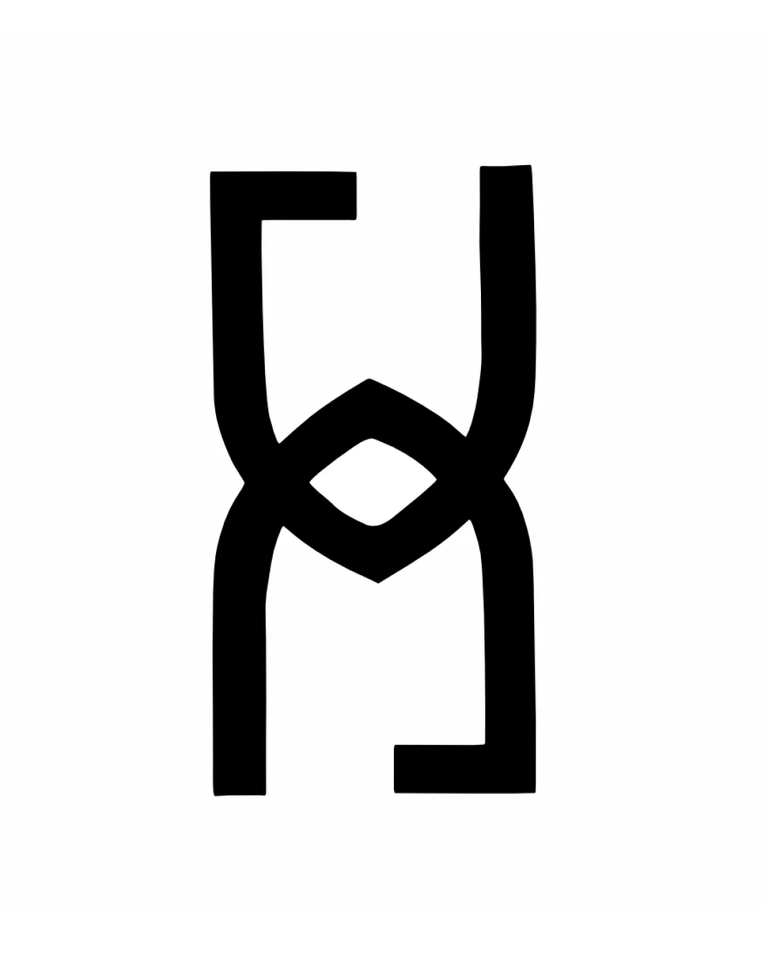 Hx Interlocking Stylized Letters H And X Forming An Abstract Monogram Monogram Technology Minimalist Geometric Logo Review