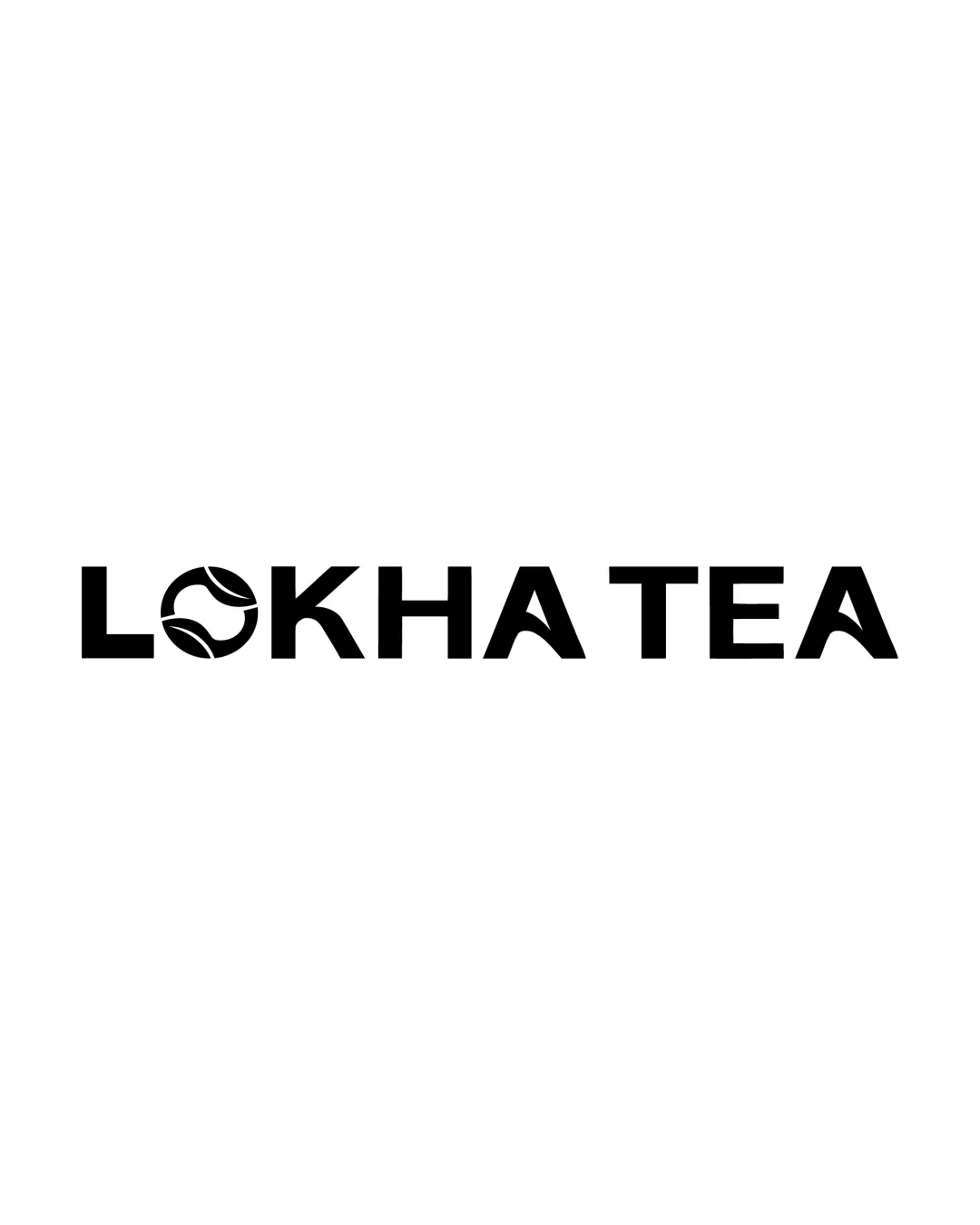 Lokha Tea Stylized Letter O With Tea Leaves Combination Mark Food Beverage Modern Bold Sans Serif Logo Review