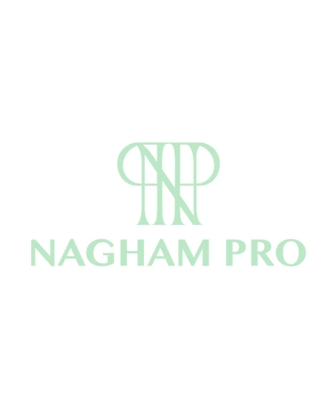 Nagham Pro Np Monogram With Elongated Overlapping Lines Monogram With Wordmark Entertainment Minimal Geometric Modern Logo Review