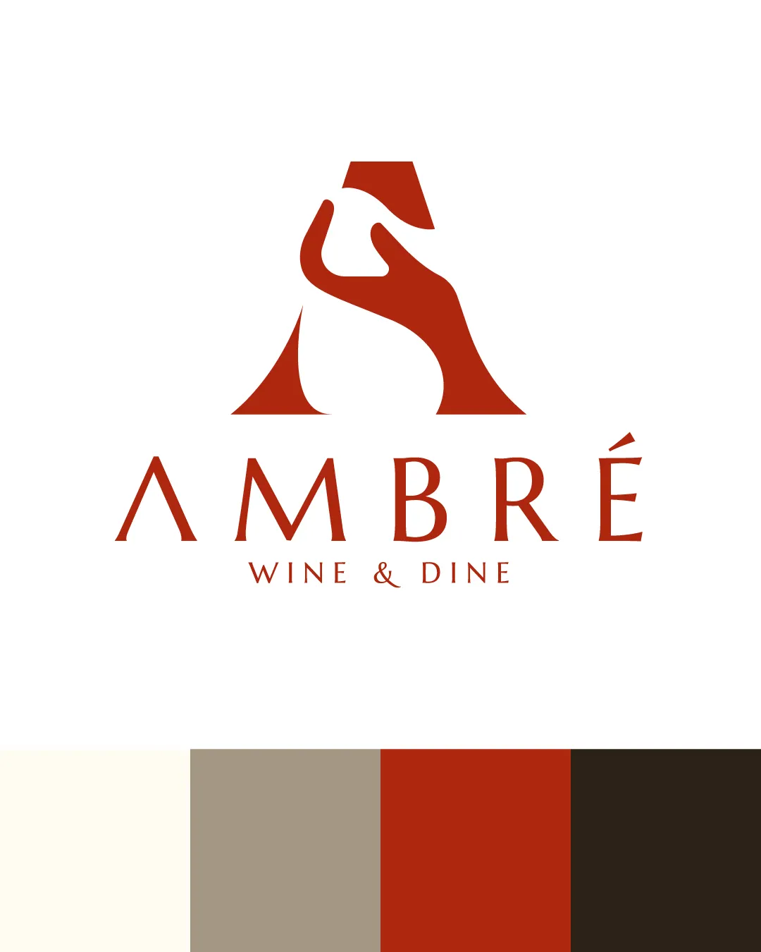 Ambre Wine Dine Restaurant Logo logo